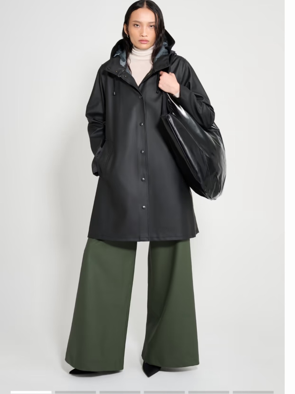 Stutterheim A-line rain jacket, coat Mosebacke Original